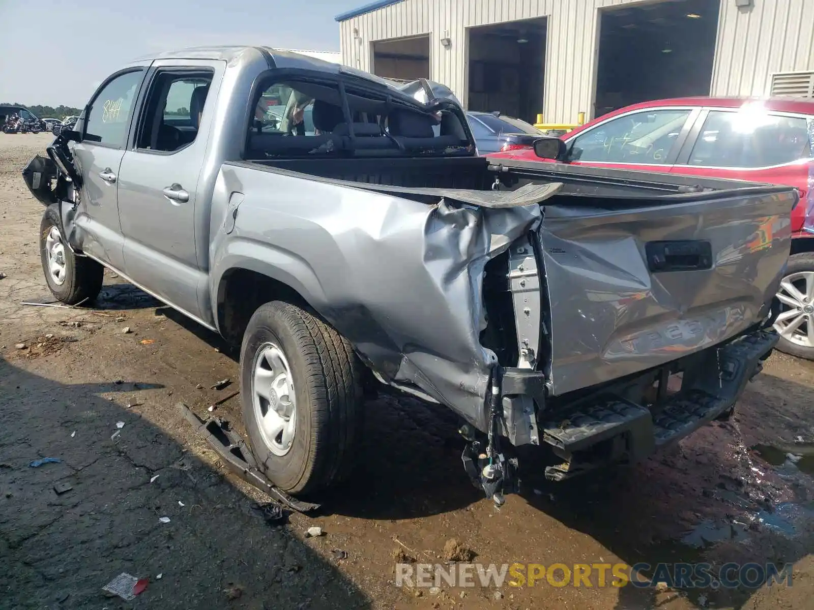 3 Photograph of a damaged car 3TYAX5GN0MT018987 TOYOTA TACOMA 2021