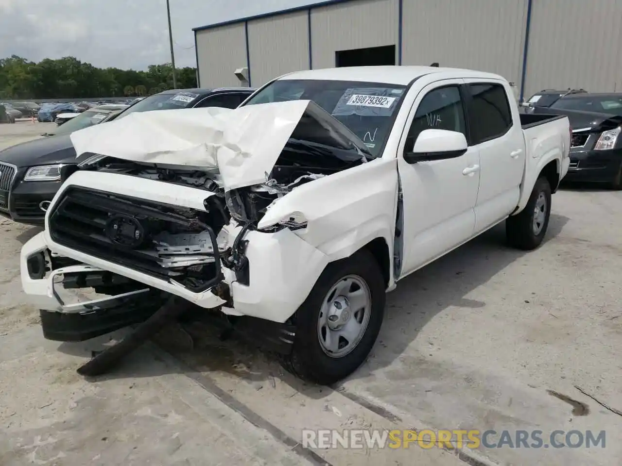 2 Photograph of a damaged car 3TYAX5GN0MT021291 TOYOTA TACOMA 2021