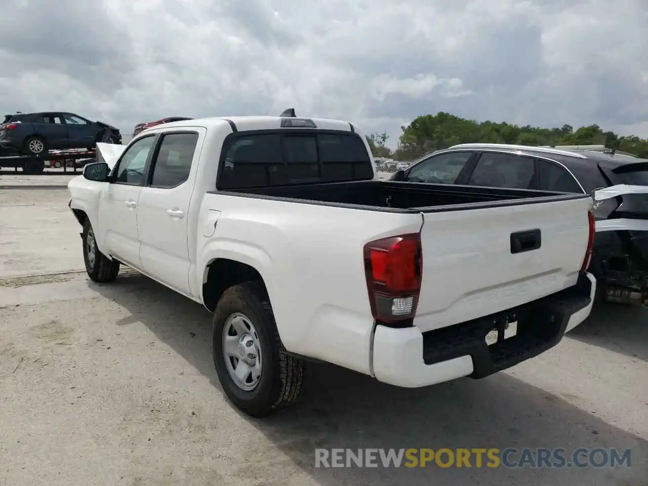 3 Photograph of a damaged car 3TYAX5GN0MT021291 TOYOTA TACOMA 2021