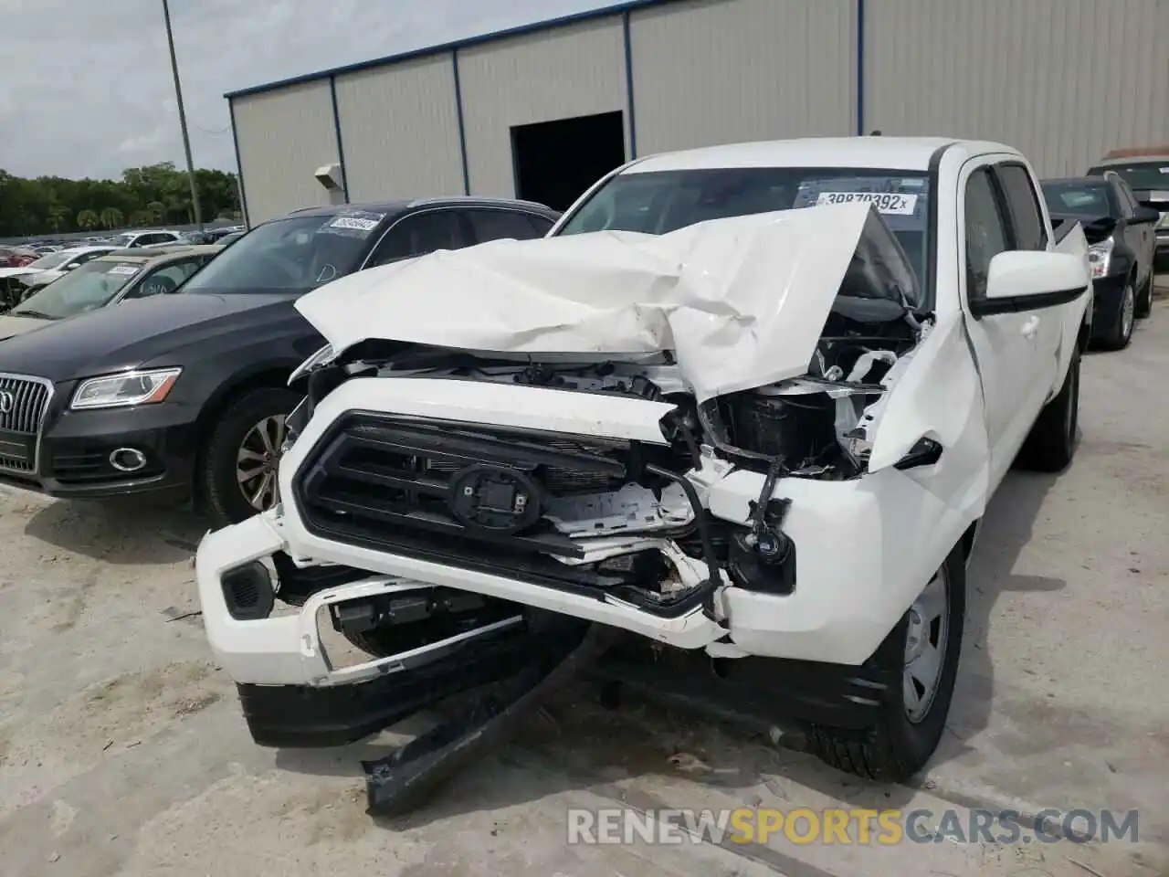 9 Photograph of a damaged car 3TYAX5GN0MT021291 TOYOTA TACOMA 2021