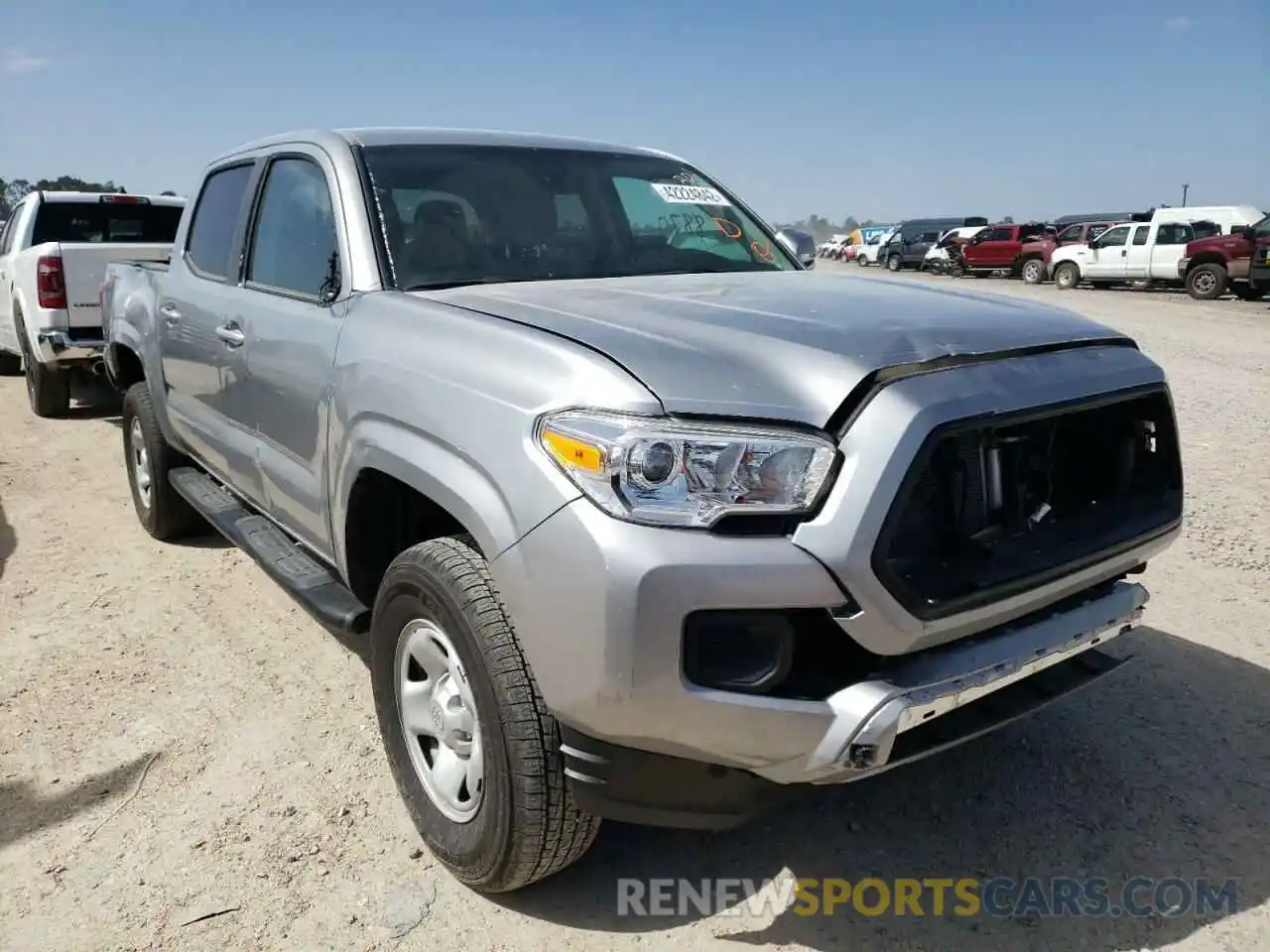 1 Photograph of a damaged car 3TYAX5GN0MT022537 TOYOTA TACOMA 2021