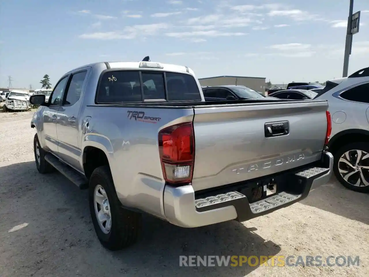 3 Photograph of a damaged car 3TYAX5GN0MT022537 TOYOTA TACOMA 2021