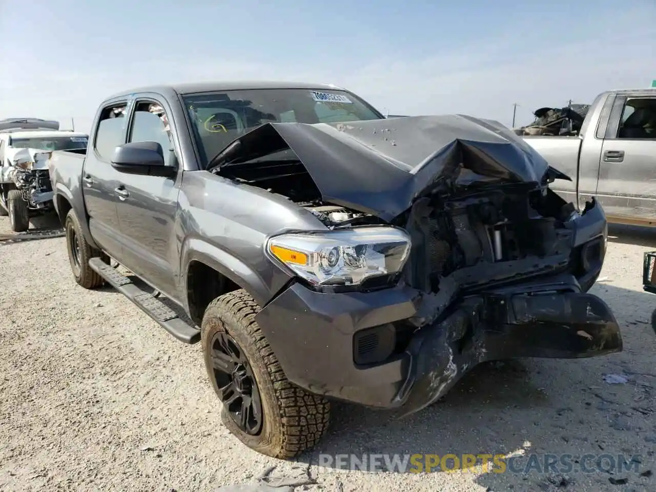 1 Photograph of a damaged car 3TYAX5GN0MT024000 TOYOTA TACOMA 2021