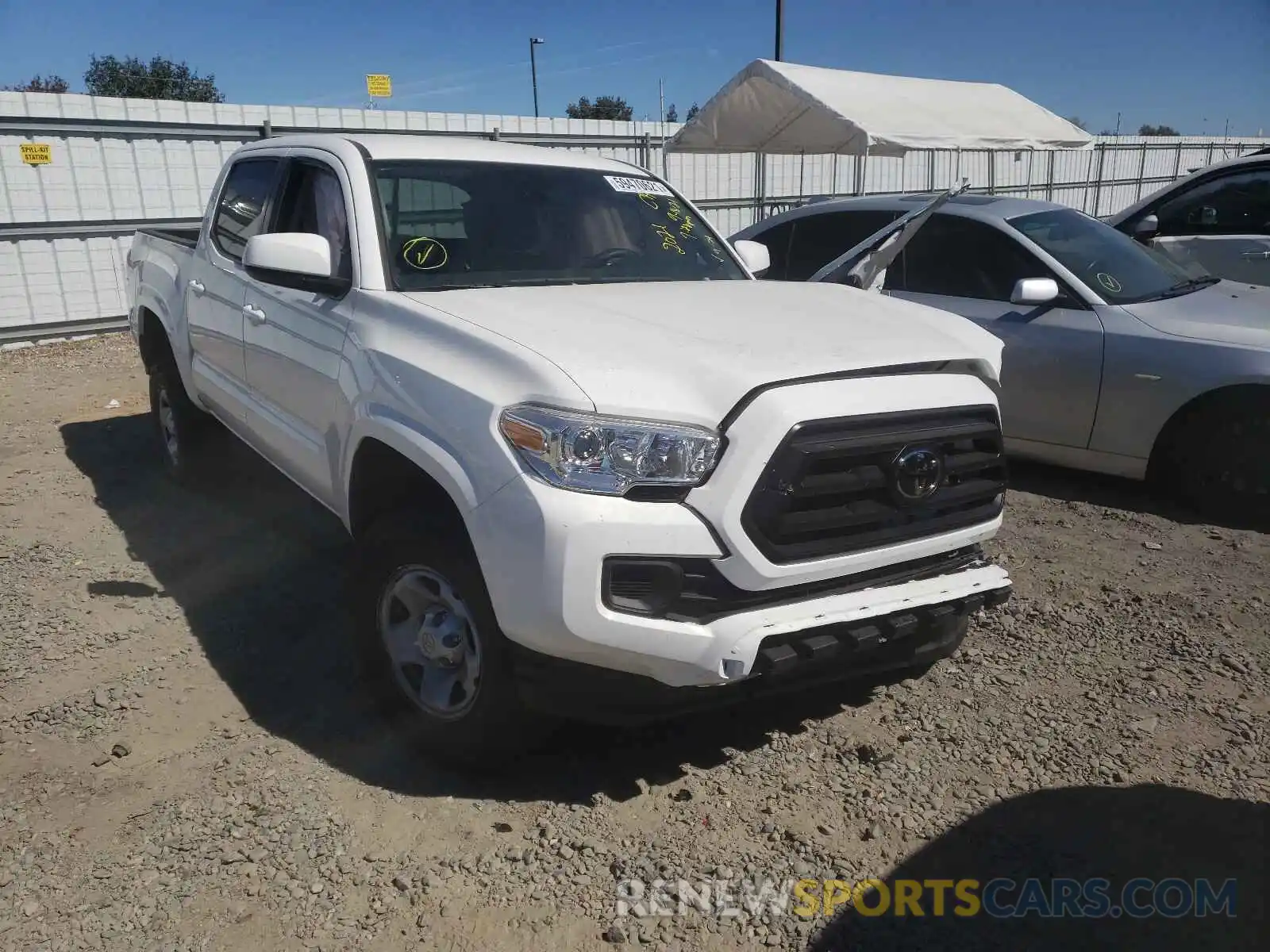 1 Photograph of a damaged car 3TYAX5GN0MT029889 TOYOTA TACOMA 2021