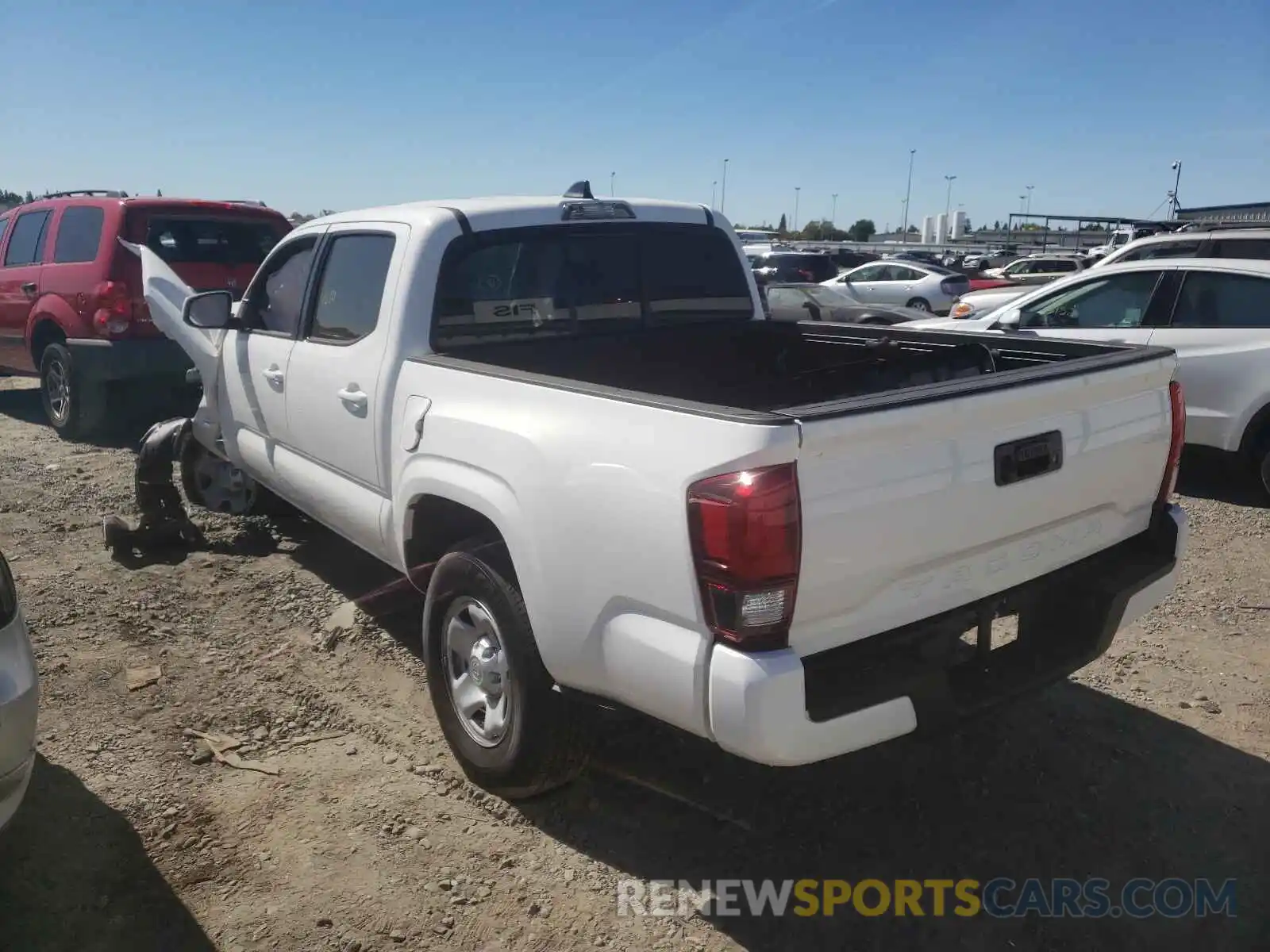 3 Photograph of a damaged car 3TYAX5GN0MT029889 TOYOTA TACOMA 2021