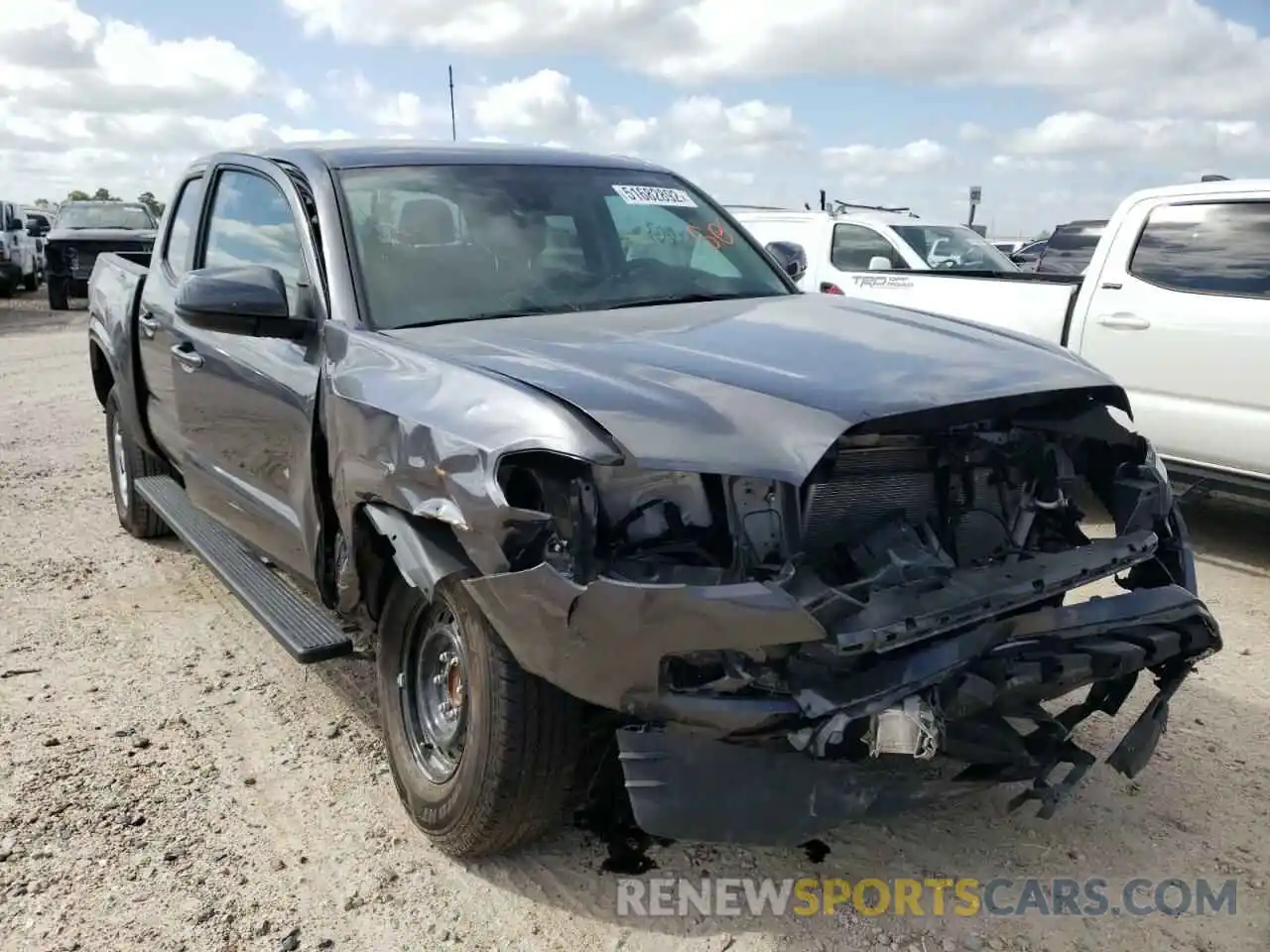 1 Photograph of a damaged car 3TYAX5GN0MT031688 TOYOTA TACOMA 2021