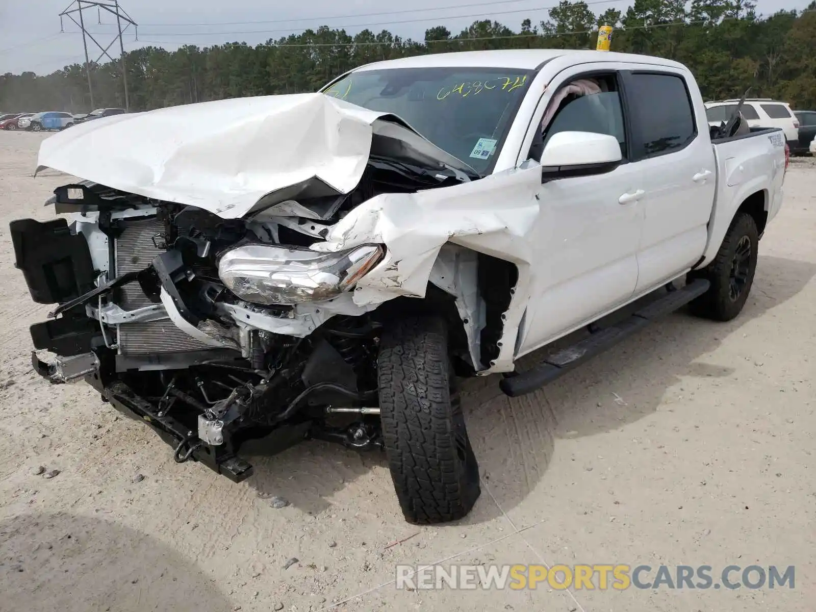 2 Photograph of a damaged car 3TYAX5GN0MT032470 TOYOTA TACOMA 2021