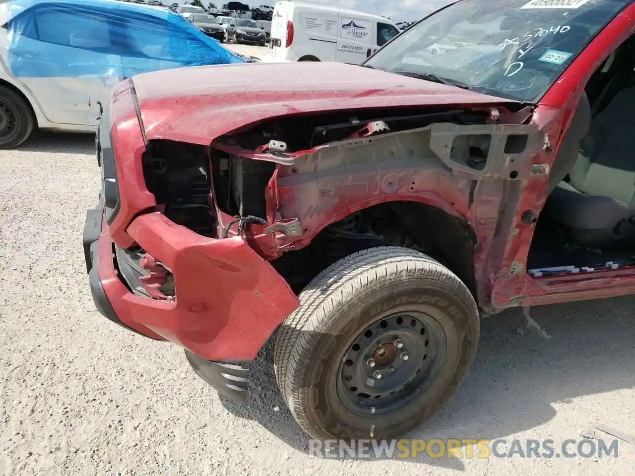 9 Photograph of a damaged car 3TYAX5GN1MT011790 TOYOTA TACOMA 2021