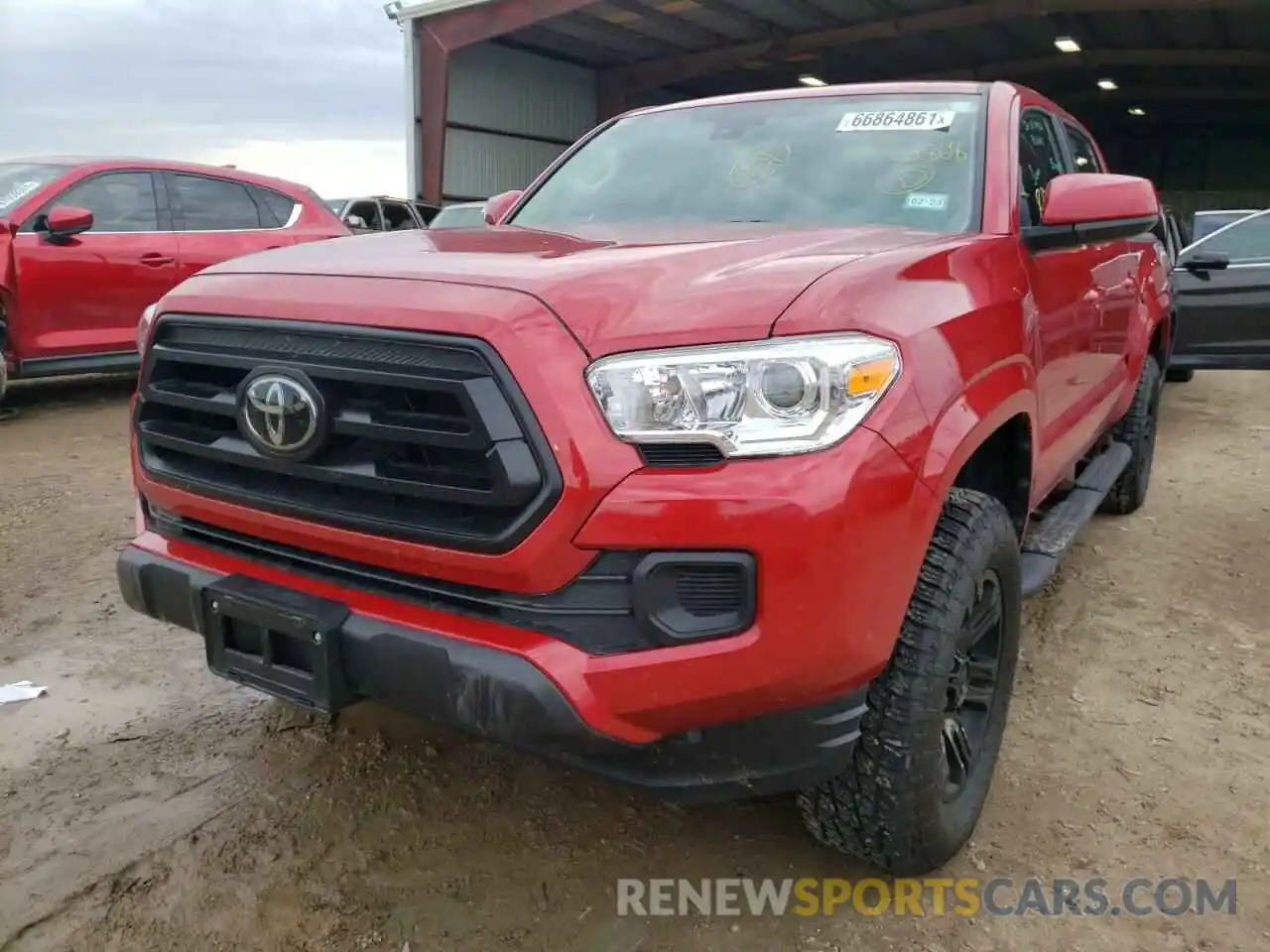 2 Photograph of a damaged car 3TYAX5GN1MT011868 TOYOTA TACOMA 2021