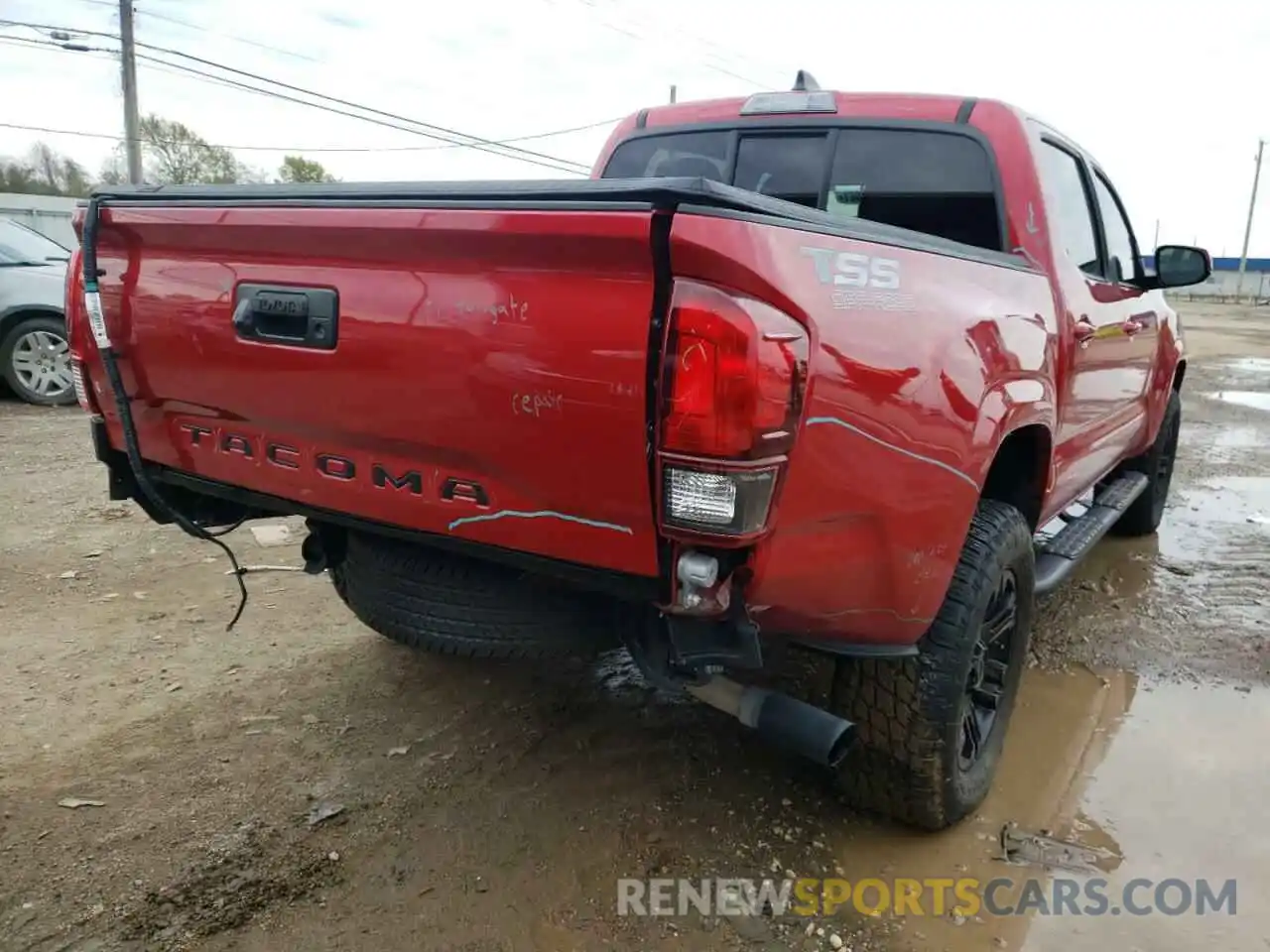 4 Фотография поврежденного автомобиля 3TYAX5GN1MT011868 TOYOTA TACOMA 2021