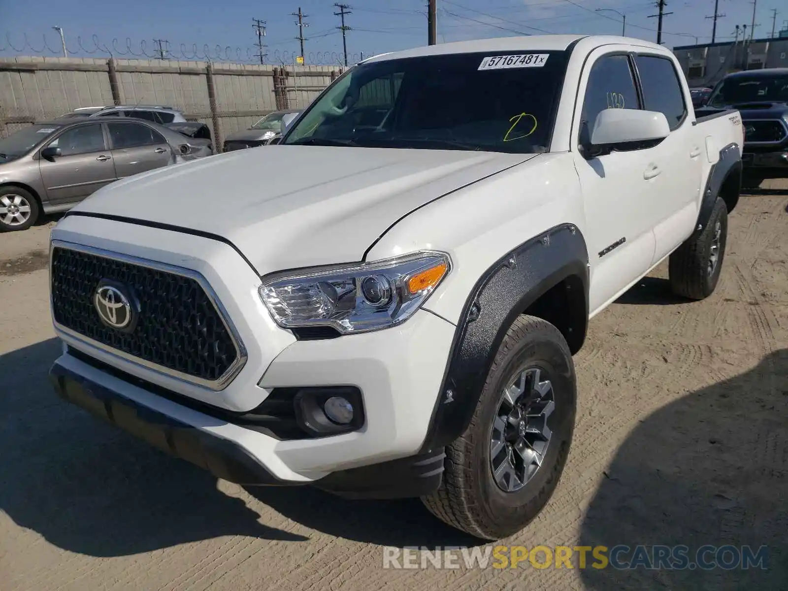 2 Photograph of a damaged car 3TYAX5GN1MT014057 TOYOTA TACOMA 2021