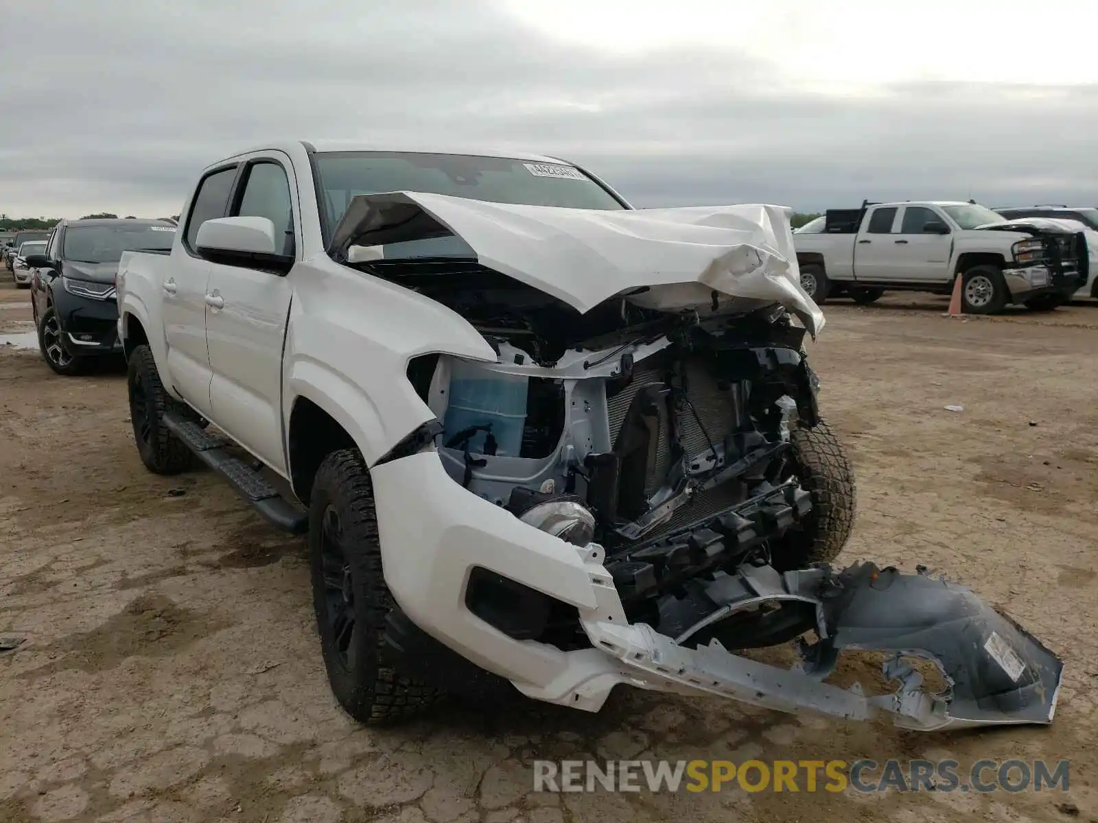 1 Photograph of a damaged car 3TYAX5GN1MT014172 TOYOTA TACOMA 2021