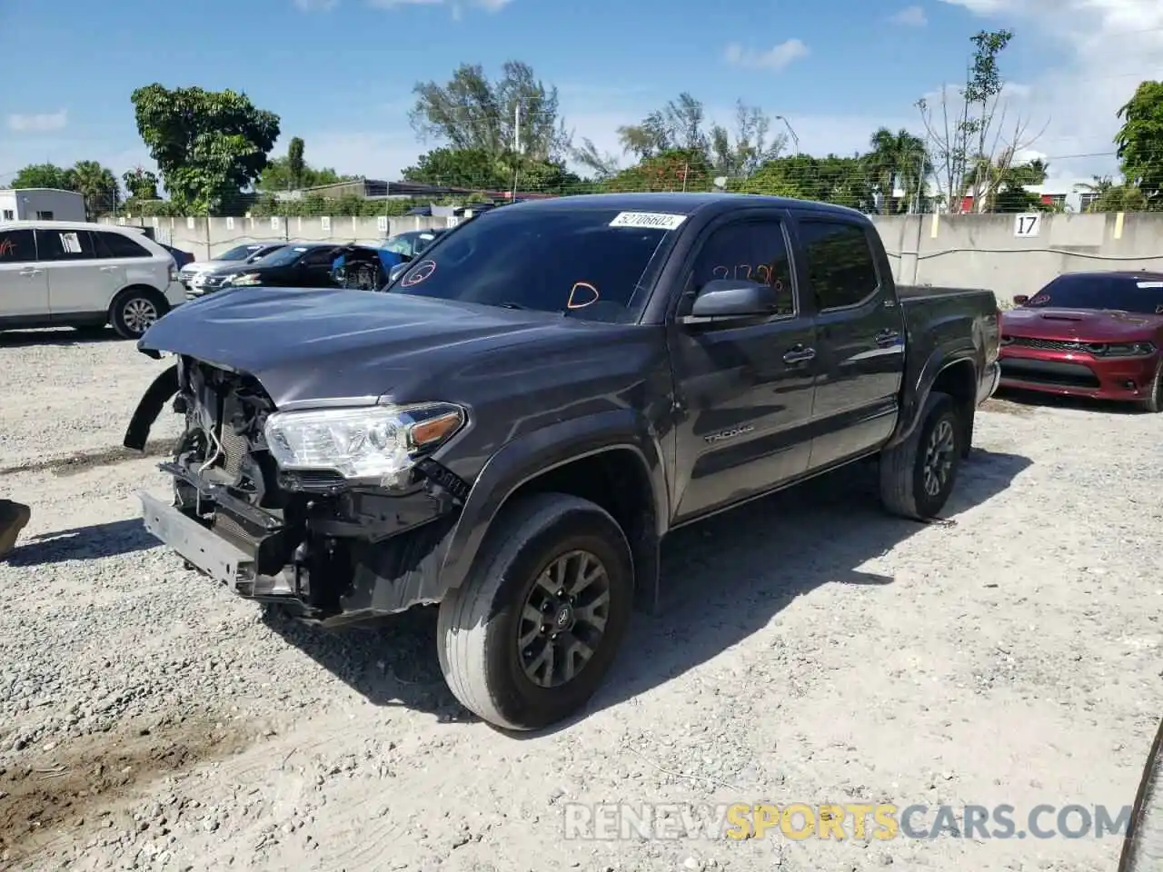 2 Photograph of a damaged car 3TYAX5GN1MT016164 TOYOTA TACOMA 2021