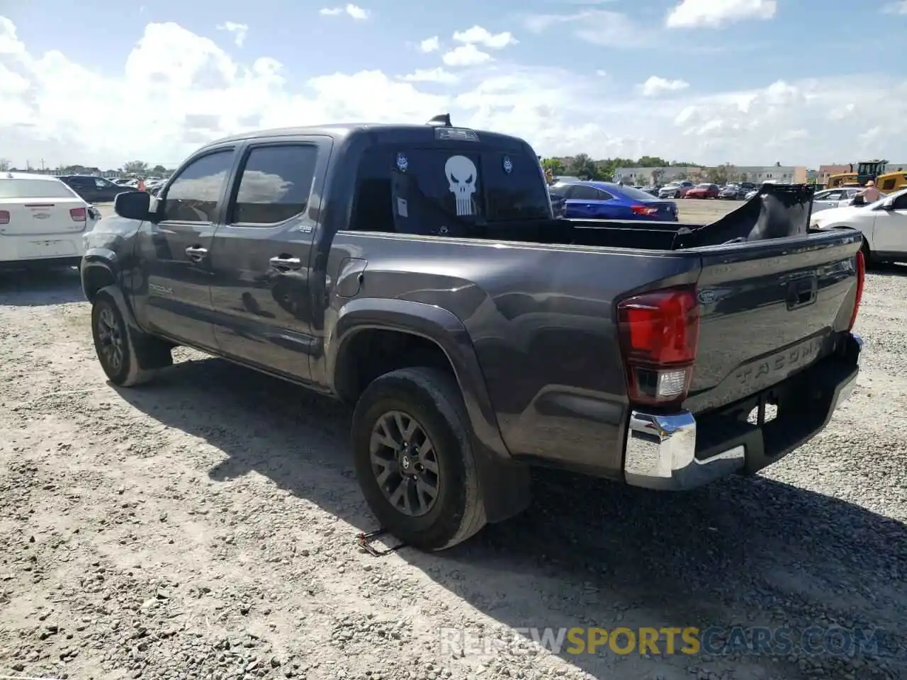 3 Photograph of a damaged car 3TYAX5GN1MT016164 TOYOTA TACOMA 2021