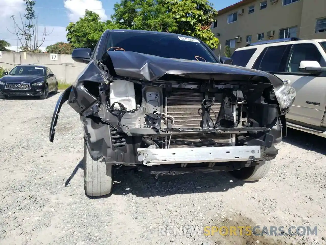 9 Photograph of a damaged car 3TYAX5GN1MT016164 TOYOTA TACOMA 2021