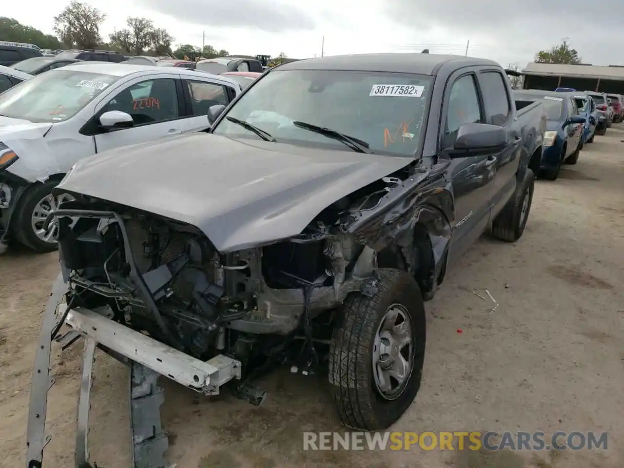 2 Photograph of a damaged car 3TYAX5GN1MT017380 TOYOTA TACOMA 2021