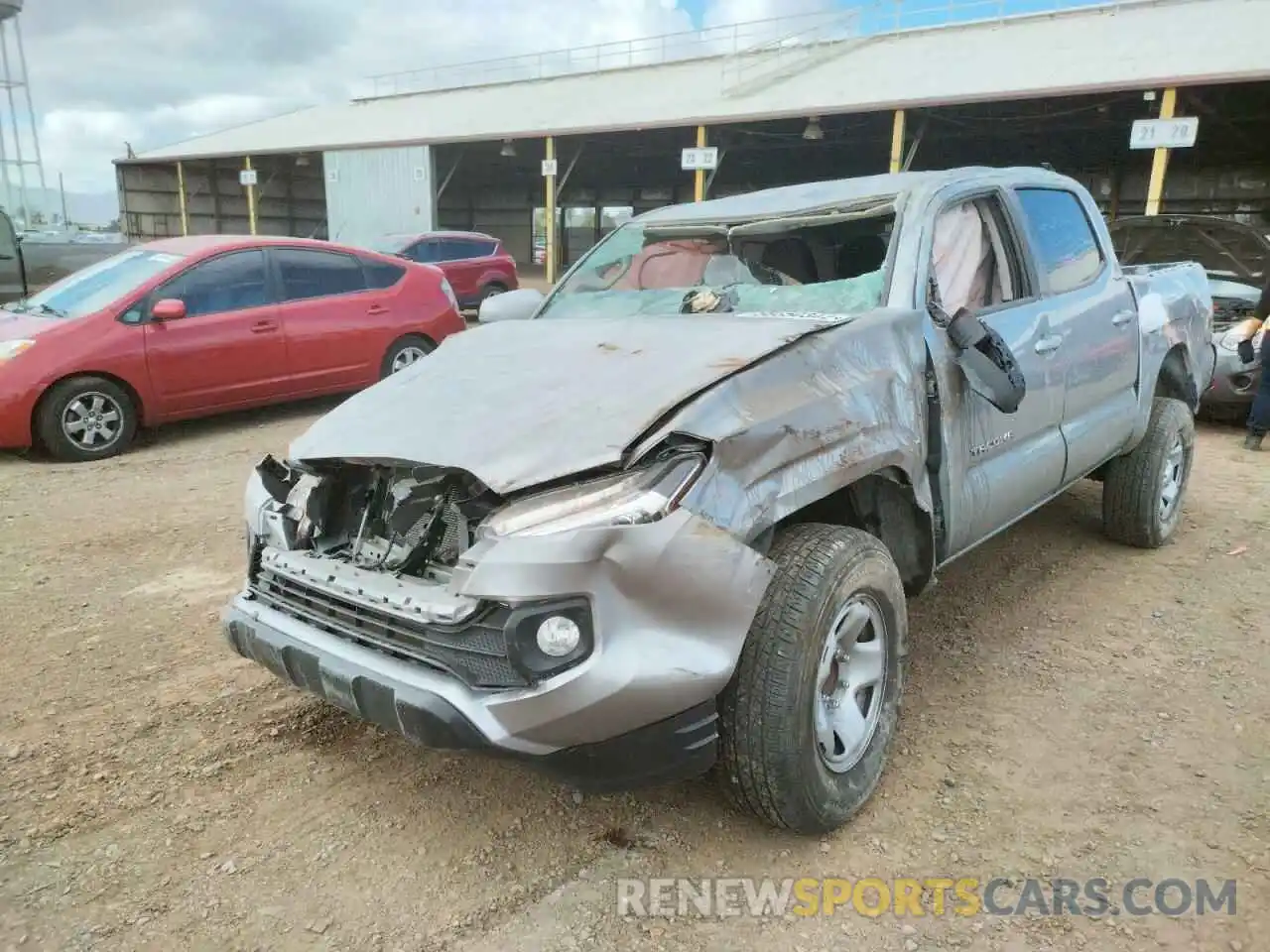 2 Фотография поврежденного автомобиля 3TYAX5GN1MT020795 TOYOTA TACOMA 2021