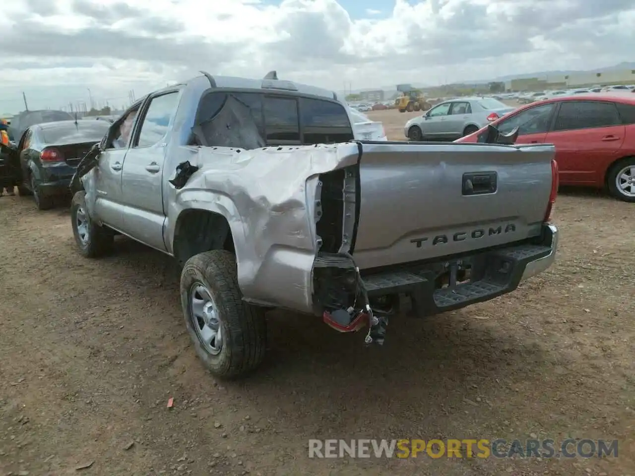 3 Photograph of a damaged car 3TYAX5GN1MT020795 TOYOTA TACOMA 2021