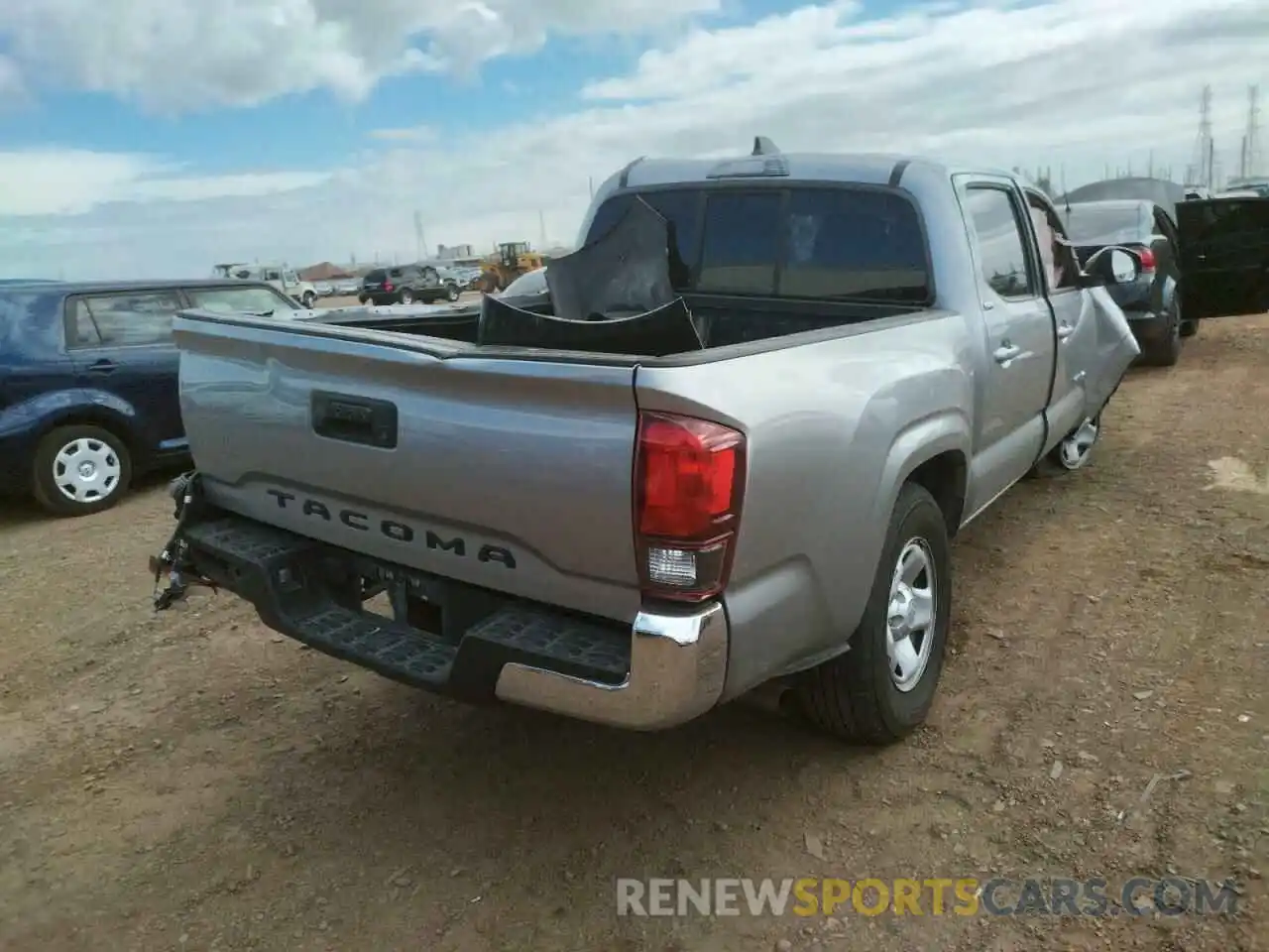 4 Фотография поврежденного автомобиля 3TYAX5GN1MT020795 TOYOTA TACOMA 2021