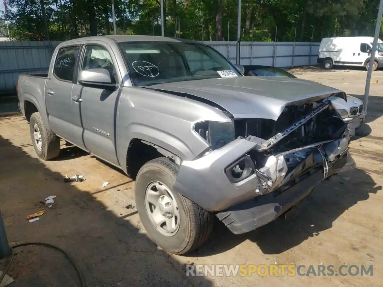 1 Photograph of a damaged car 3TYAX5GN2MT011409 TOYOTA TACOMA 2021