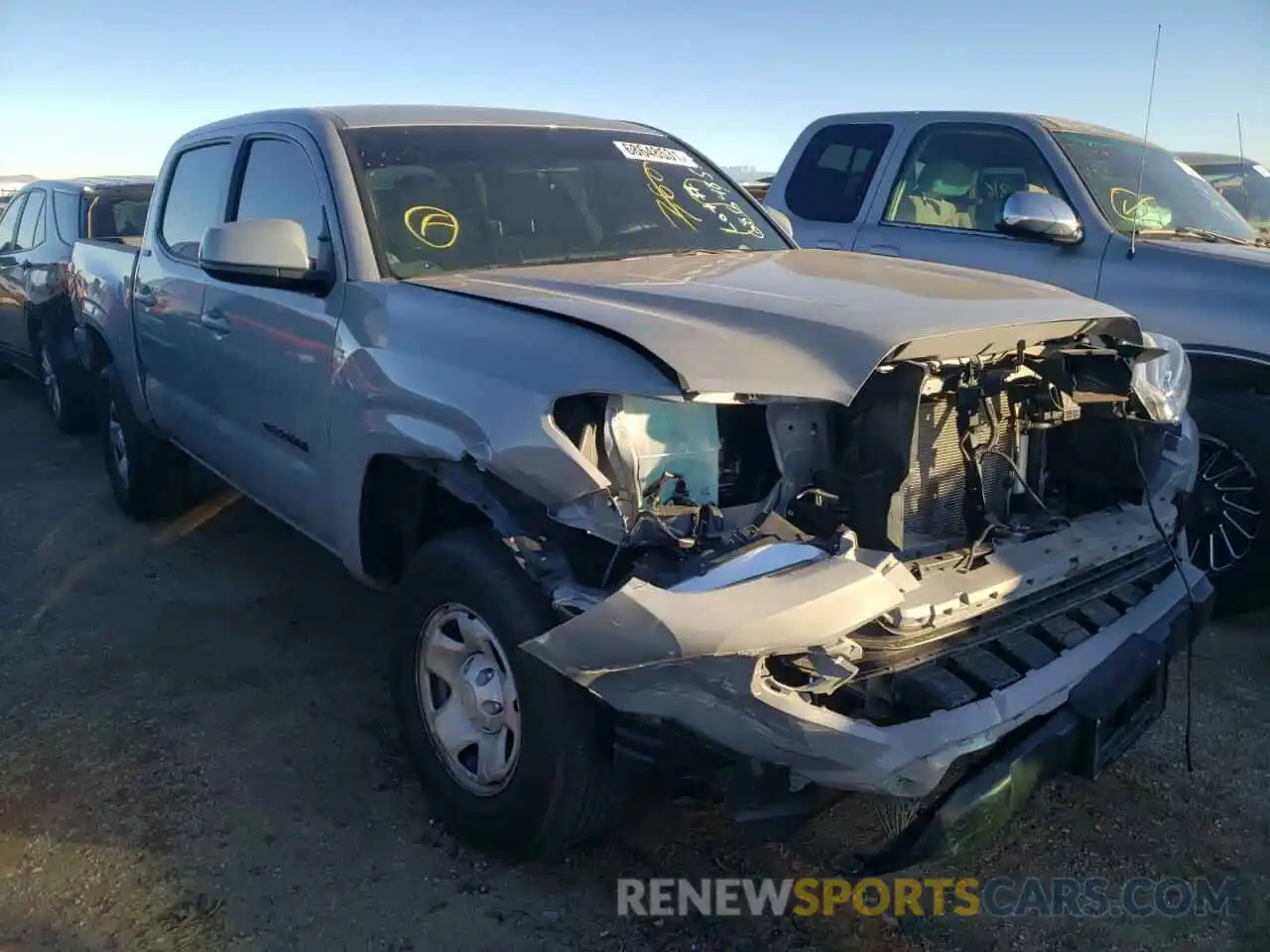 1 Photograph of a damaged car 3TYAX5GN2MT011605 TOYOTA TACOMA 2021