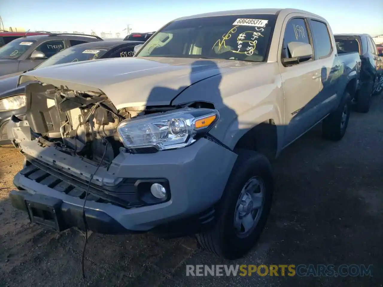 2 Photograph of a damaged car 3TYAX5GN2MT011605 TOYOTA TACOMA 2021