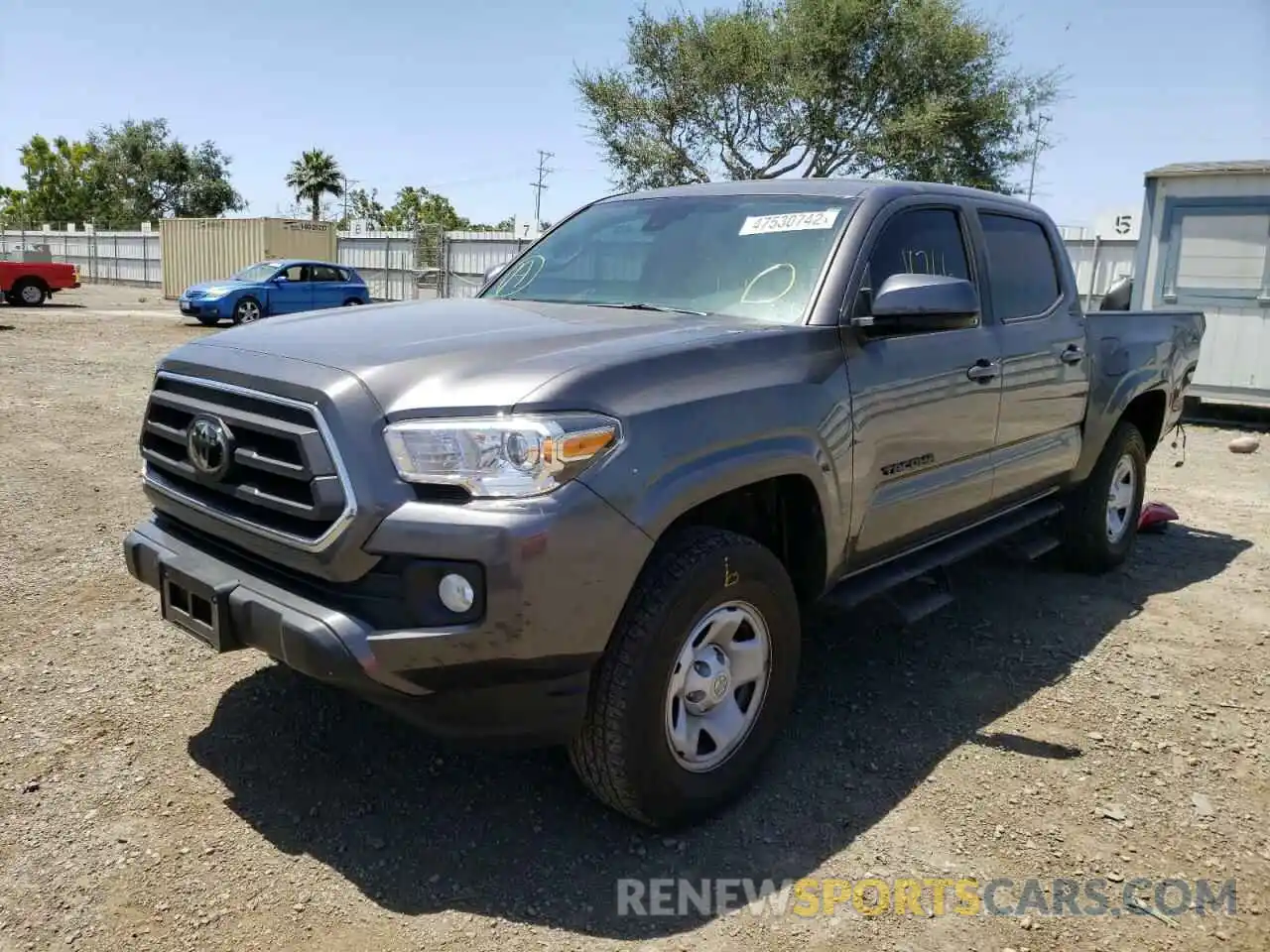 2 Photograph of a damaged car 3TYAX5GN2MT012916 TOYOTA TACOMA 2021