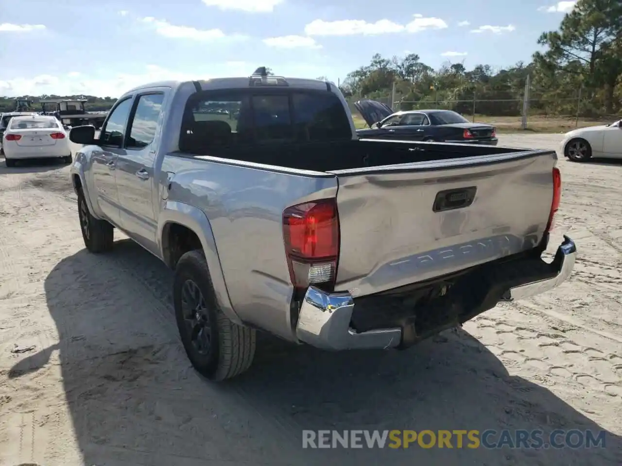 3 Photograph of a damaged car 3TYAX5GN2MT016089 TOYOTA TACOMA 2021