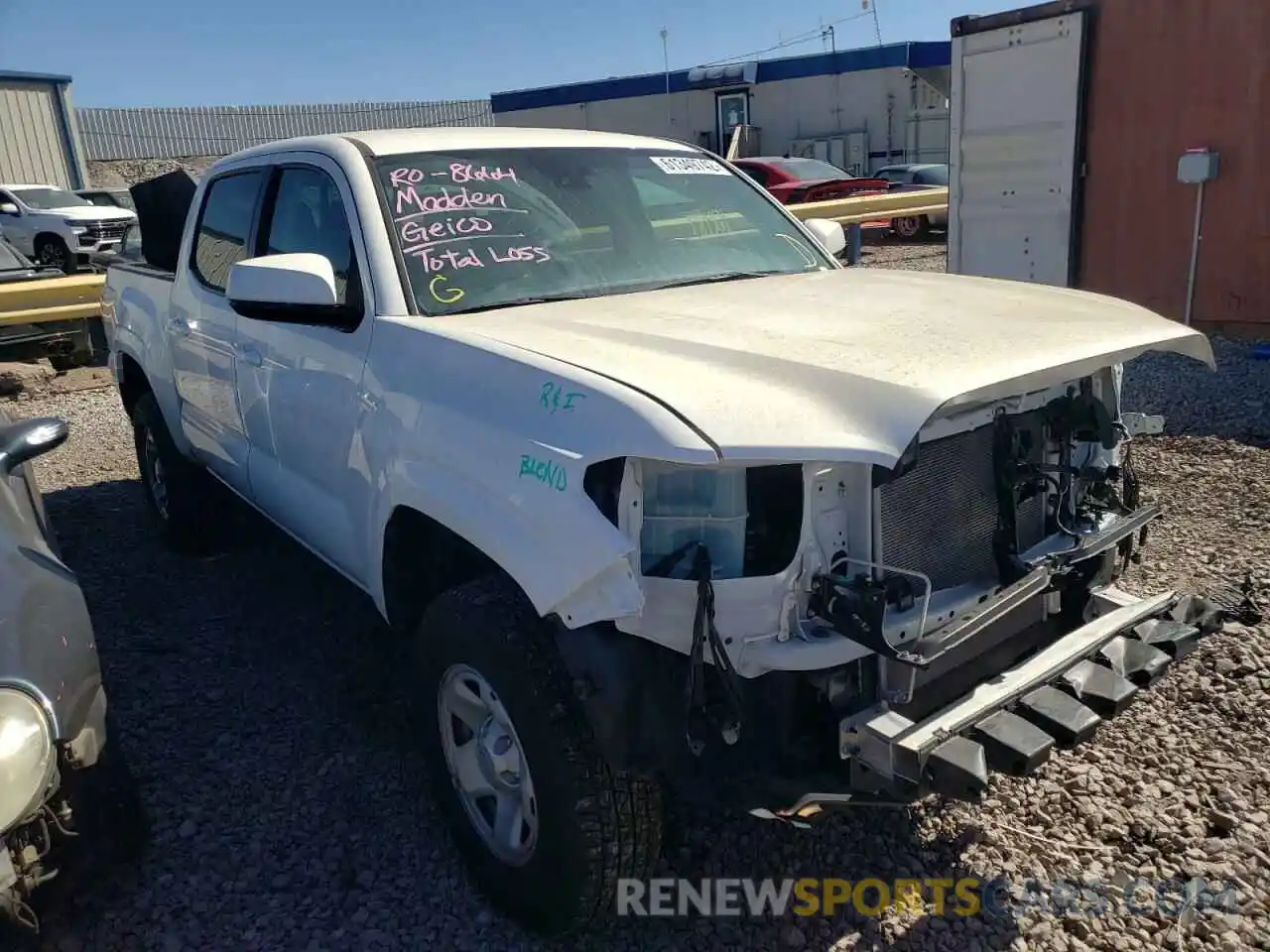 1 Photograph of a damaged car 3TYAX5GN2MT016464 TOYOTA TACOMA 2021