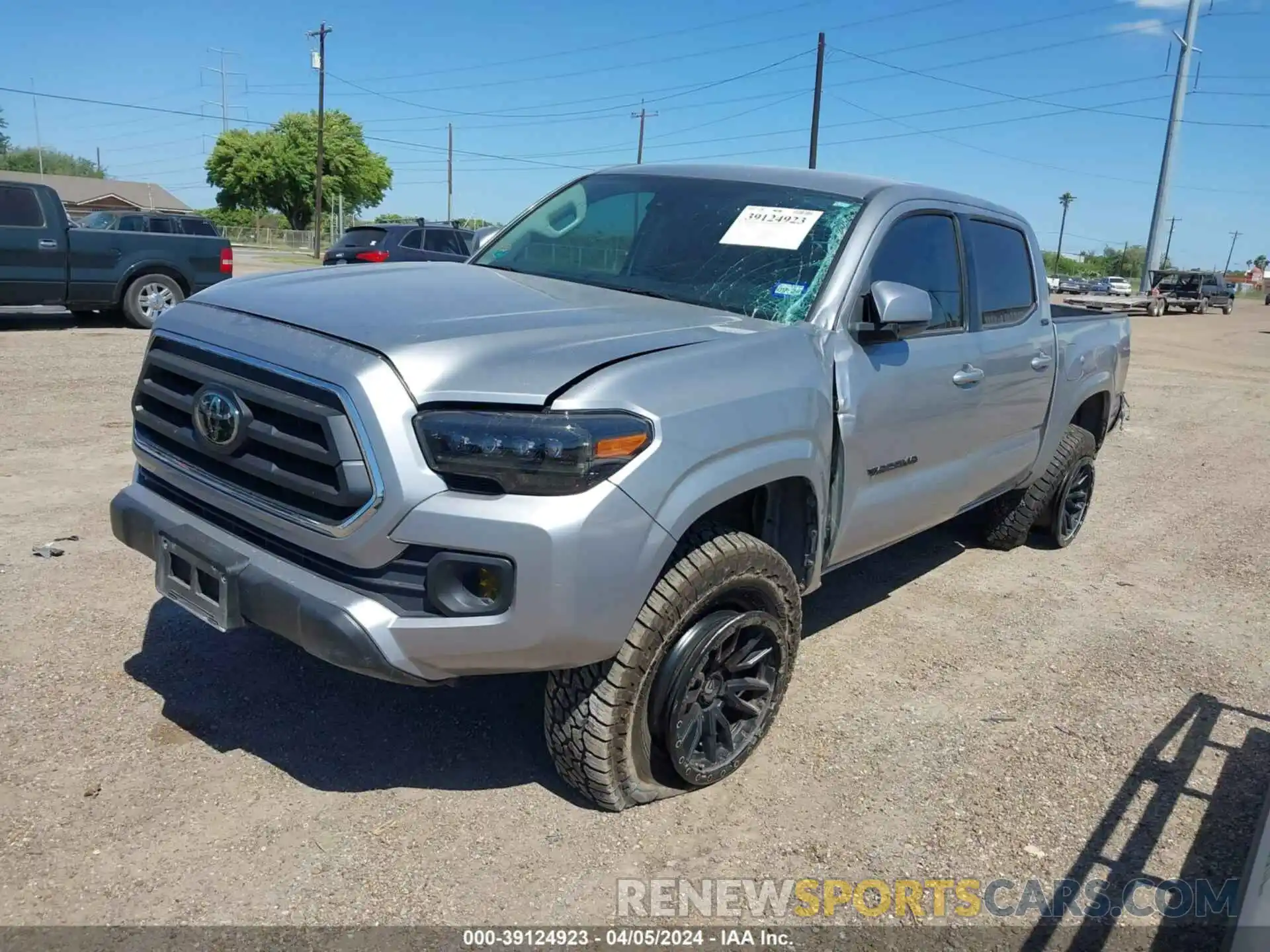 2 Photograph of a damaged car 3TYAX5GN2MT019025 TOYOTA TACOMA 2021