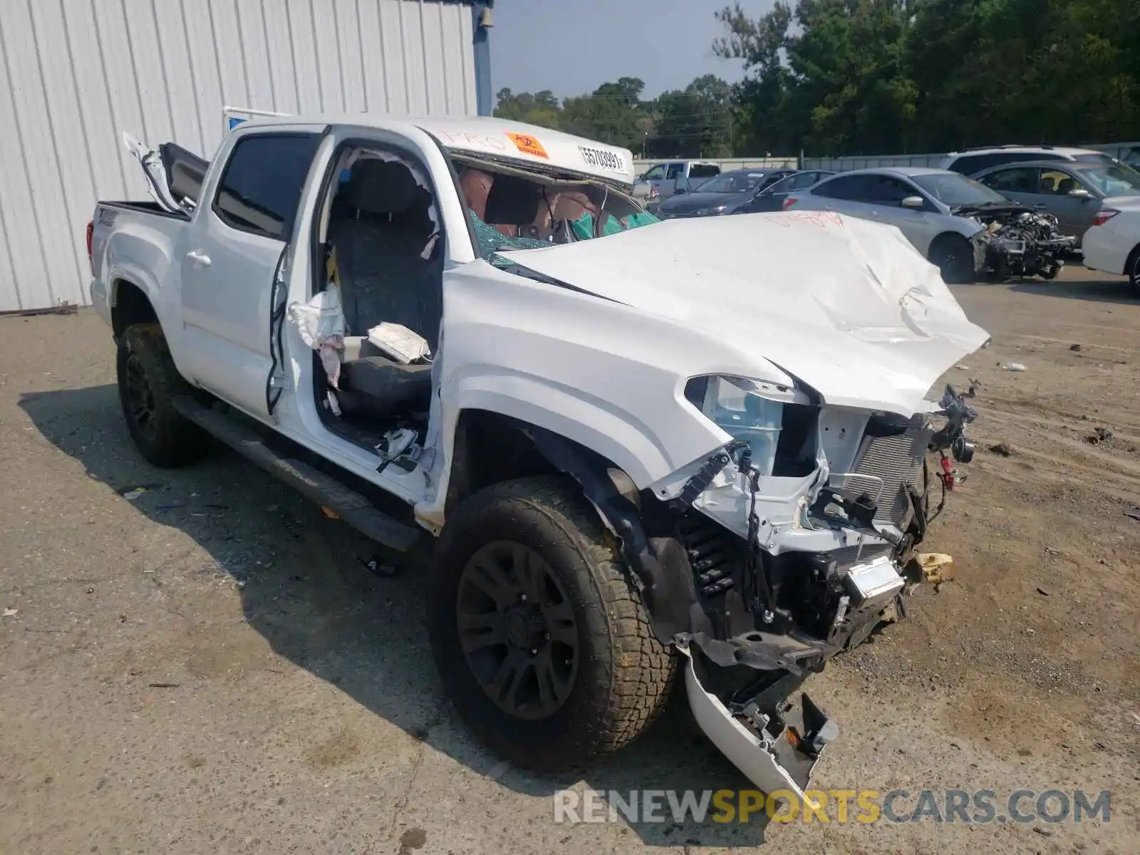 1 Photograph of a damaged car 3TYAX5GN2MT019896 TOYOTA TACOMA 2021