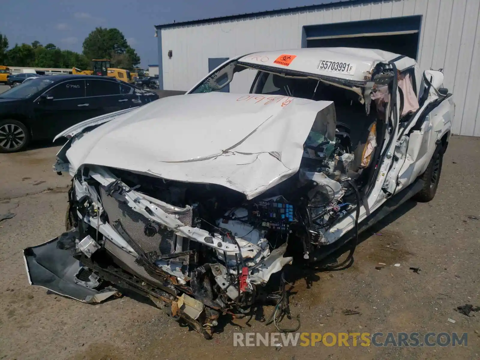 2 Photograph of a damaged car 3TYAX5GN2MT019896 TOYOTA TACOMA 2021