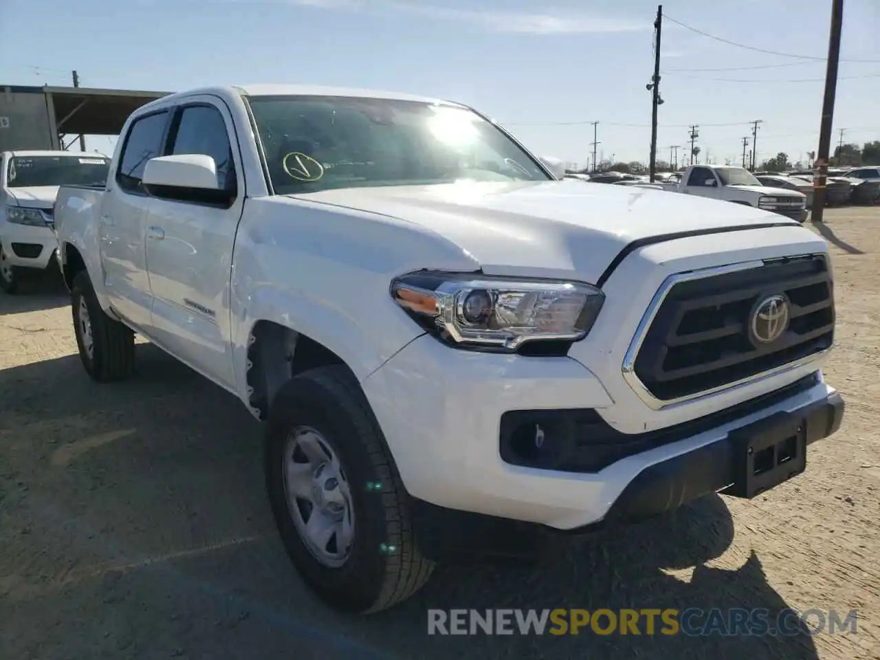 1 Photograph of a damaged car 3TYAX5GN2MT021762 TOYOTA TACOMA 2021