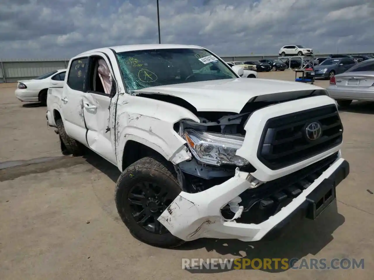 1 Photograph of a damaged car 3TYAX5GN2MT023771 TOYOTA TACOMA 2021