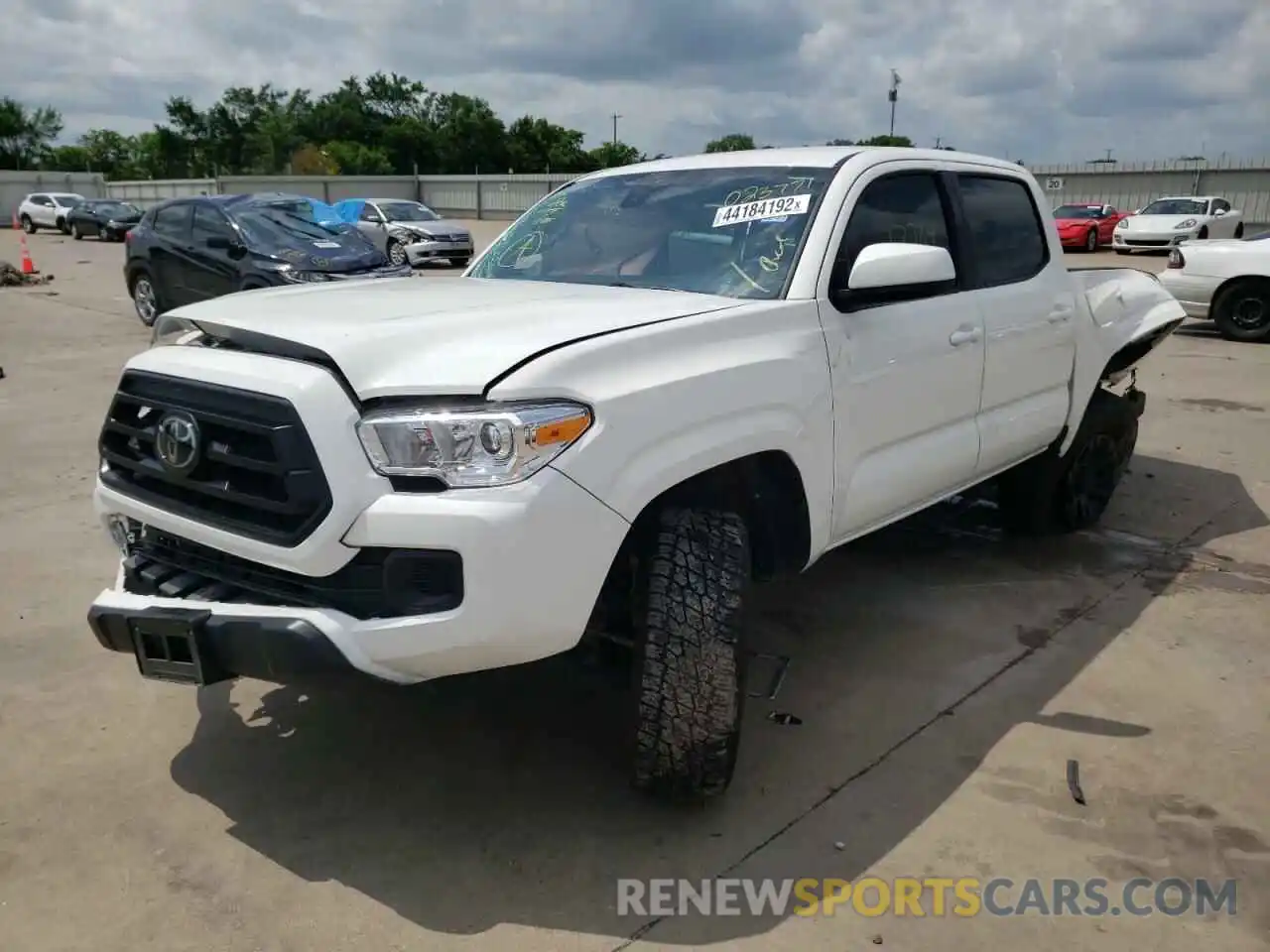 2 Photograph of a damaged car 3TYAX5GN2MT023771 TOYOTA TACOMA 2021