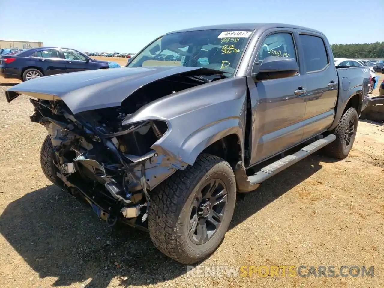 2 Photograph of a damaged car 3TYAX5GN2MT029456 TOYOTA TACOMA 2021