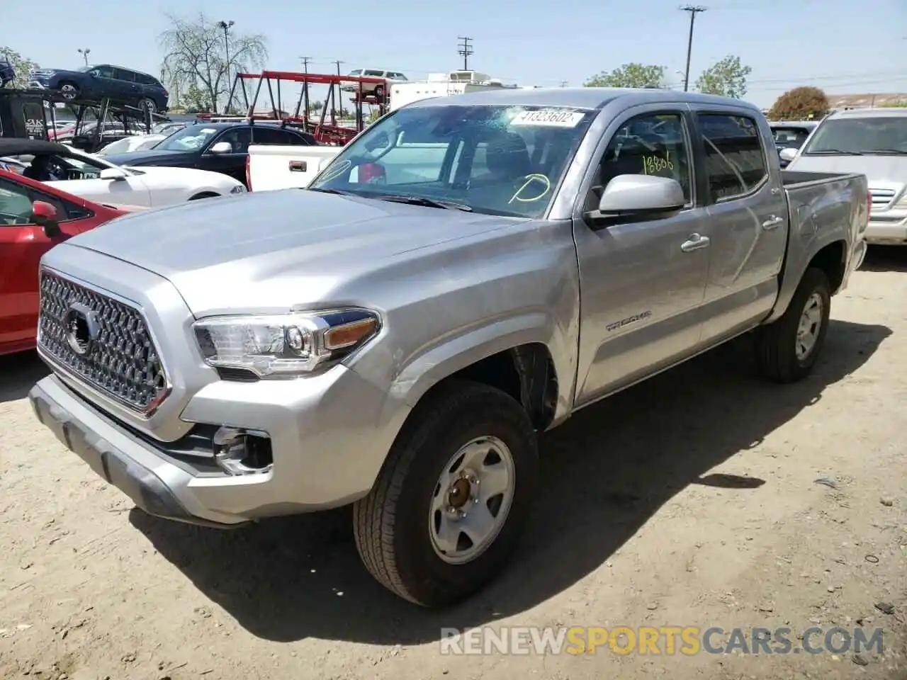 2 Photograph of a damaged car 3TYAX5GN3MT013864 TOYOTA TACOMA 2021