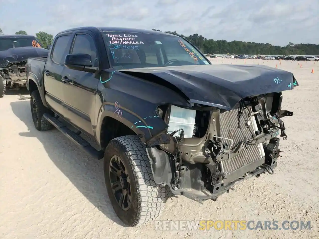 1 Photograph of a damaged car 3TYAX5GN3MT016876 TOYOTA TACOMA 2021