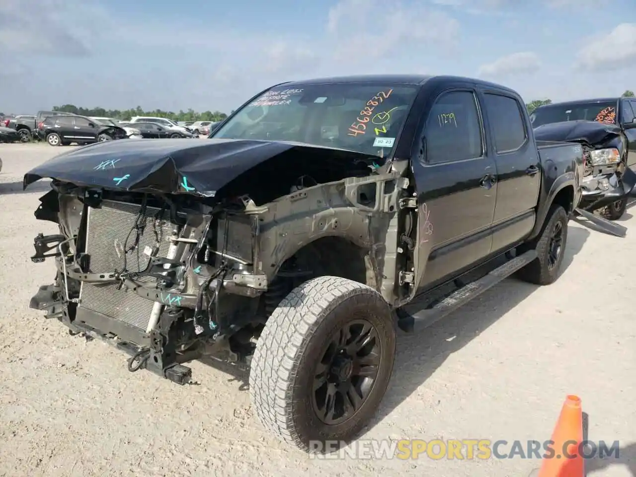 2 Photograph of a damaged car 3TYAX5GN3MT016876 TOYOTA TACOMA 2021