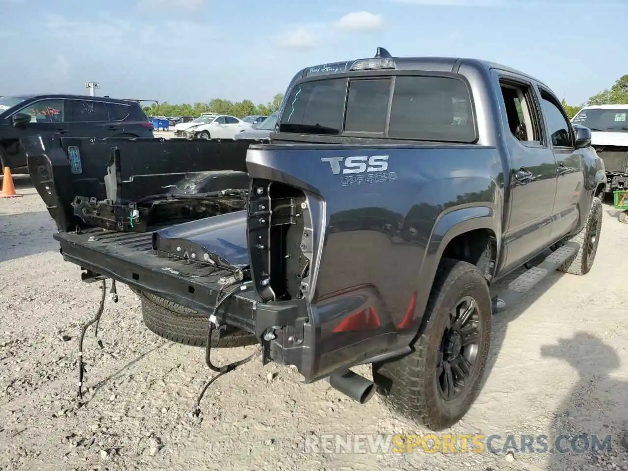 4 Photograph of a damaged car 3TYAX5GN3MT024136 TOYOTA TACOMA 2021