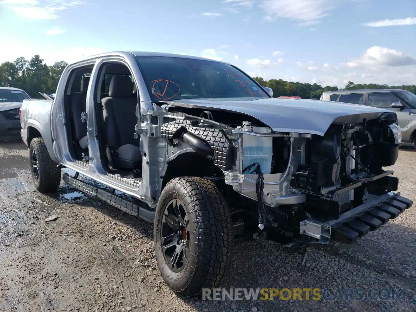 1 Photograph of a damaged car 3TYAX5GN3MT027070 TOYOTA TACOMA 2021