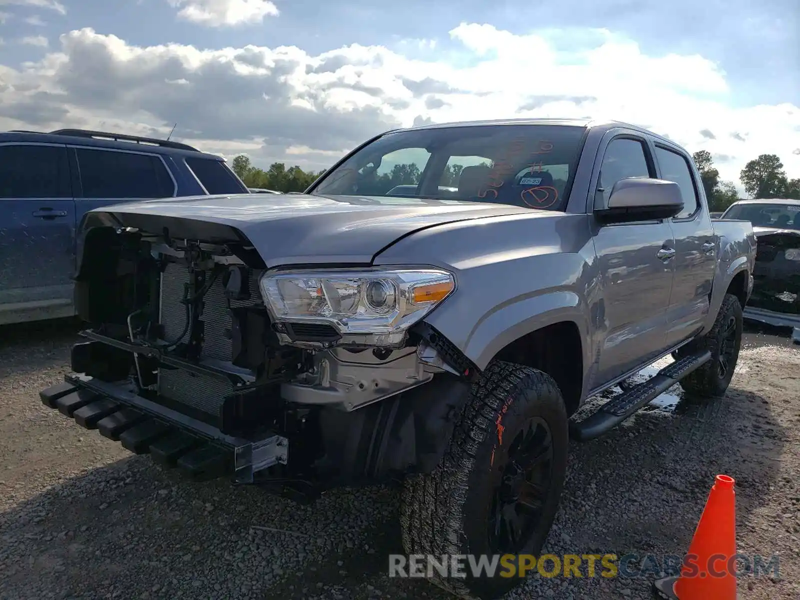 2 Photograph of a damaged car 3TYAX5GN3MT027070 TOYOTA TACOMA 2021