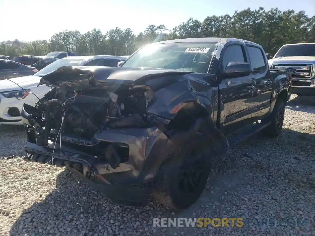 2 Photograph of a damaged car 3TYAX5GN4MT011816 TOYOTA TACOMA 2021