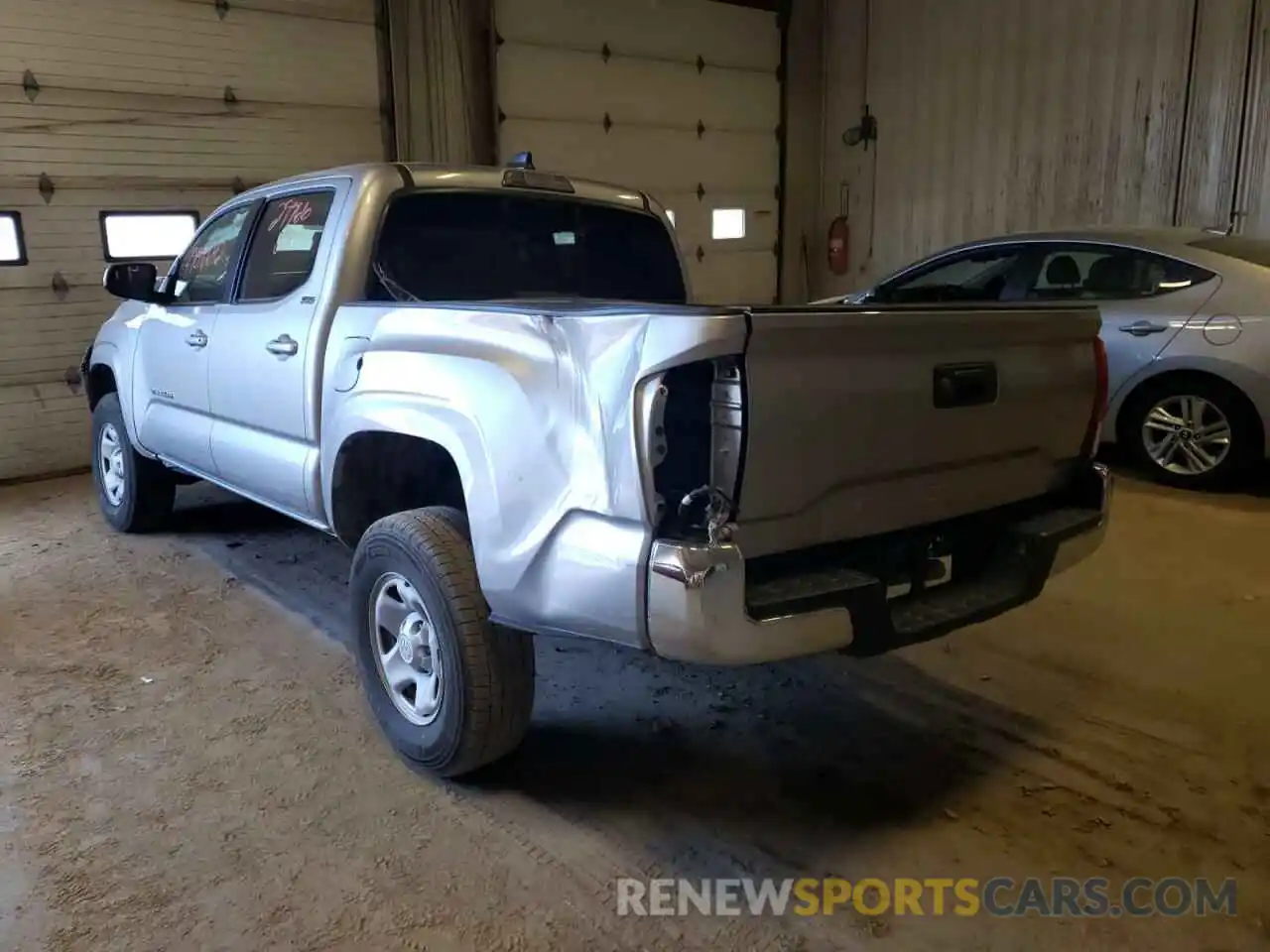 3 Photograph of a damaged car 3TYAX5GN4MT012643 TOYOTA TACOMA 2021