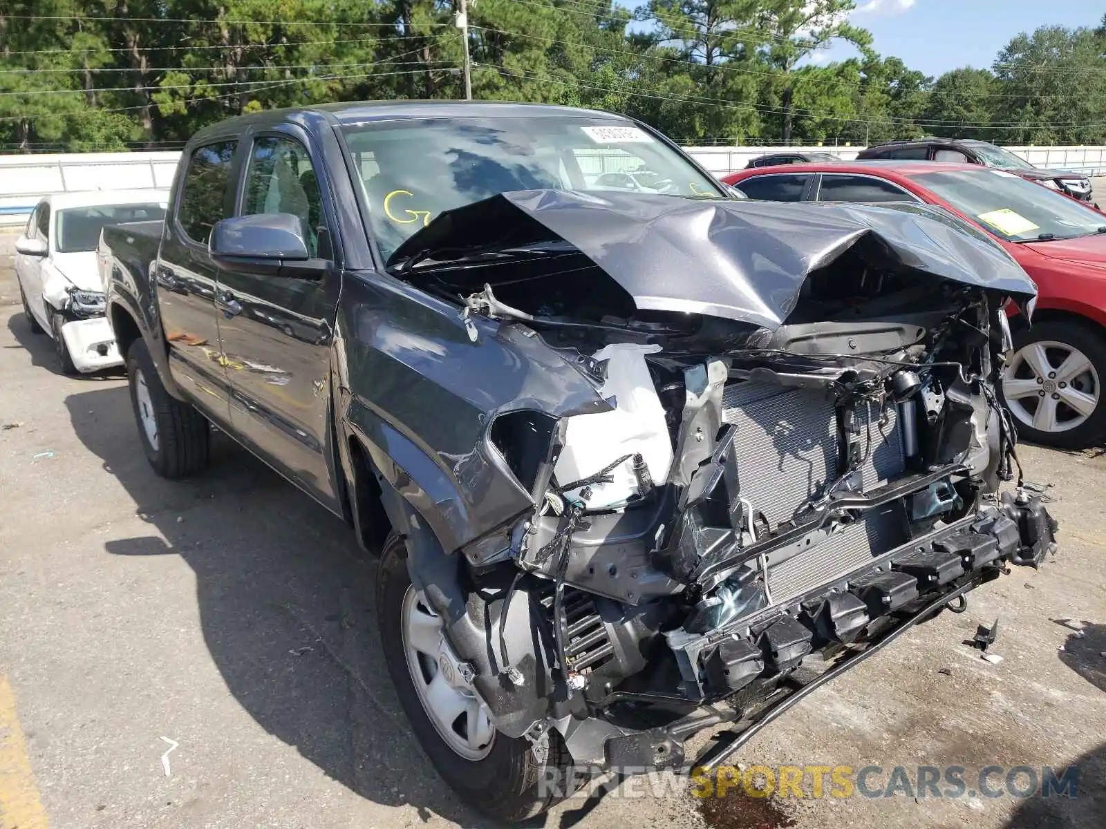 1 Photograph of a damaged car 3TYAX5GN4MT015185 TOYOTA TACOMA 2021