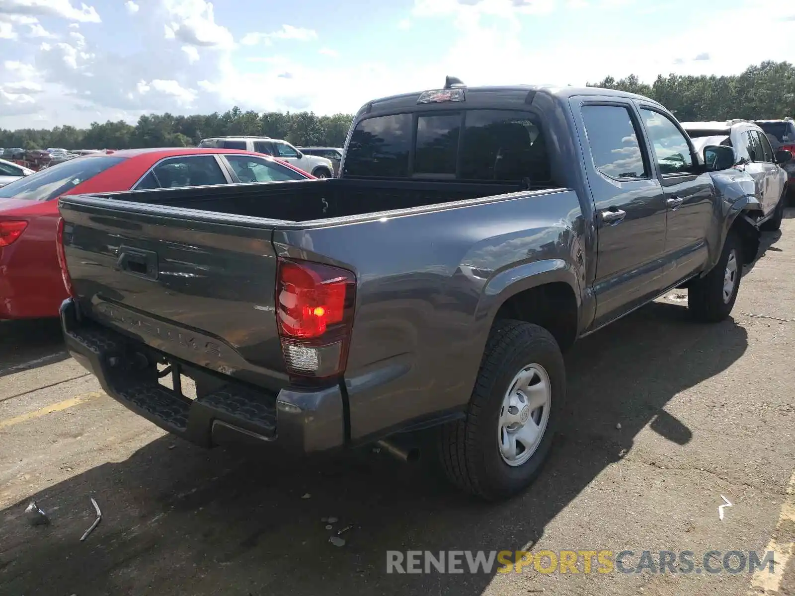 4 Photograph of a damaged car 3TYAX5GN4MT015185 TOYOTA TACOMA 2021