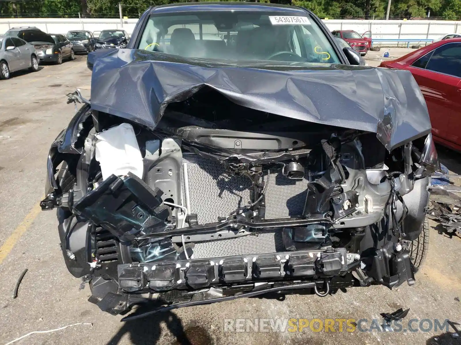 9 Photograph of a damaged car 3TYAX5GN4MT015185 TOYOTA TACOMA 2021