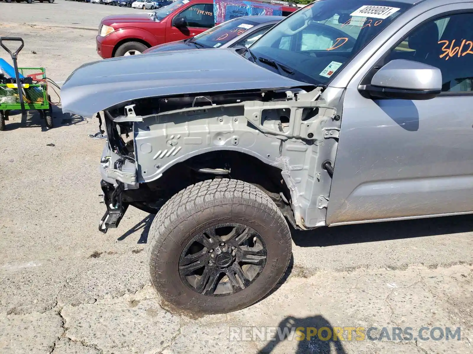 9 Photograph of a damaged car 3TYAX5GN4MT017020 TOYOTA TACOMA 2021