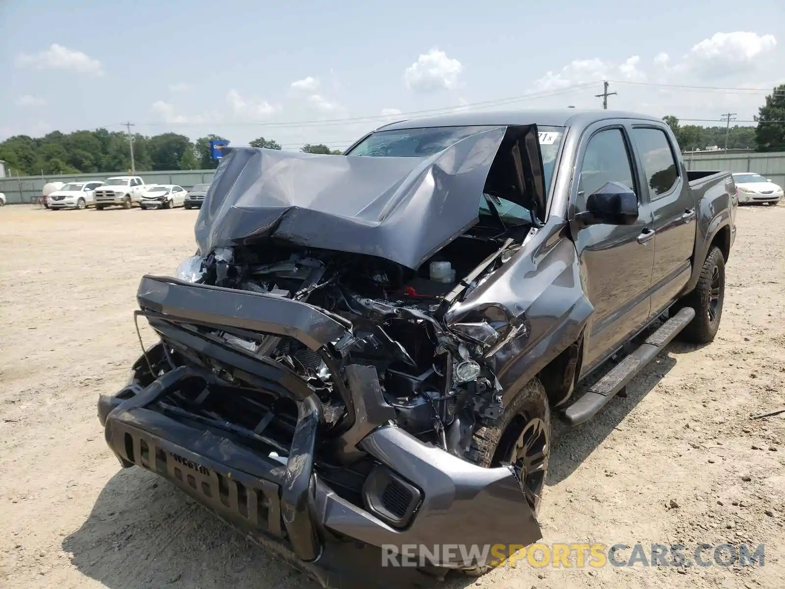 2 Photograph of a damaged car 3TYAX5GN4MT017793 TOYOTA TACOMA 2021