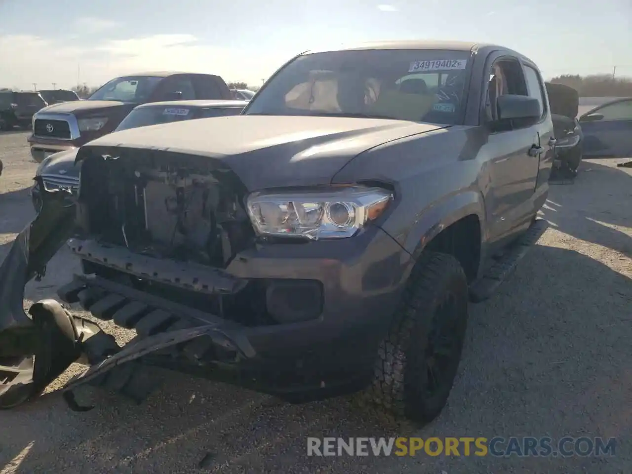 2 Photograph of a damaged car 3TYAX5GN4MT018930 TOYOTA TACOMA 2021